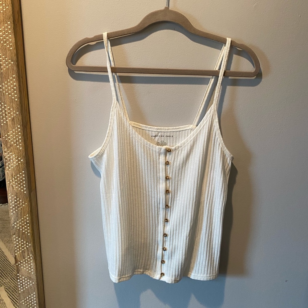 AEO Button Up Tank